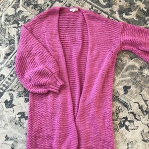 Knit Duster Cardigan